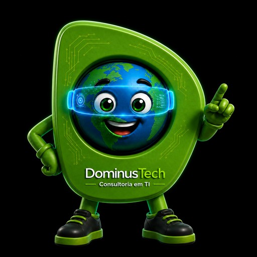 Mascote Conectix da Dominus Tech